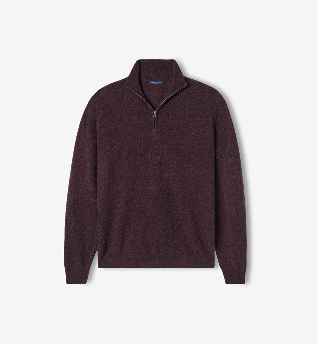Cashmere half-zip