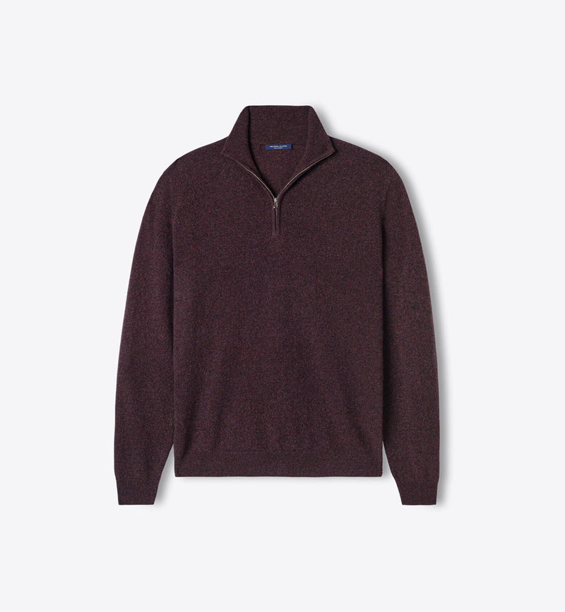 Cashmere half-zip