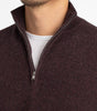 Cashmere half-zip