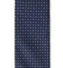 Foulard print tie