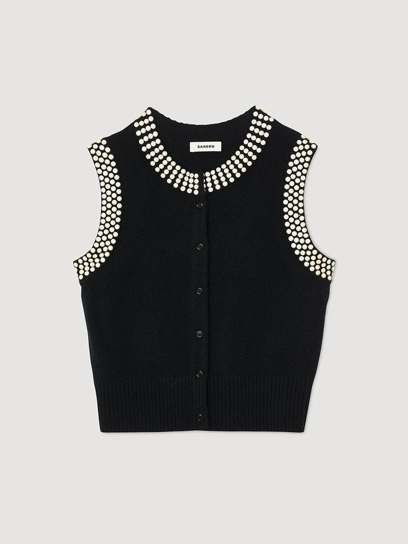 Women's vest black