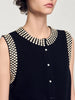 Women's vest black