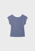 Backless shirt