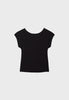 Backless shirt