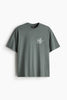 Loose fit printed T-shirt