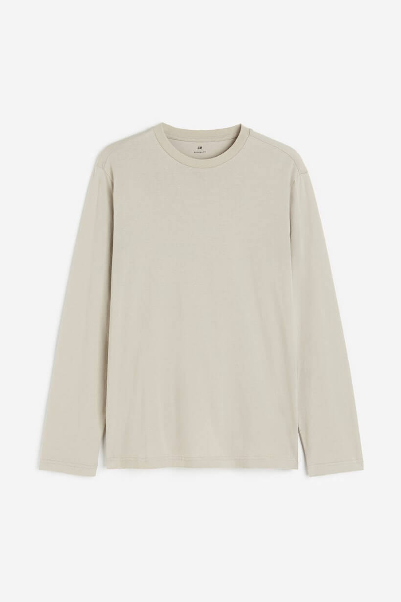 Regular fit jersey shirt