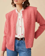 Apilou Vest - Pink Red