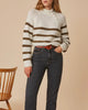Chico Sweater - Olive/Ecru